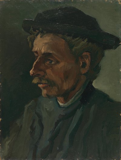 Kopf eines Mannes von Vincent van Gogh